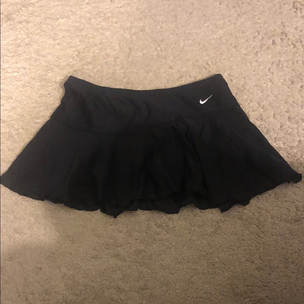 Nike Black Circle Skater Tennis Skirt